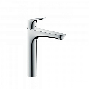 Смеситель для раковины hansgrohe Focus 190 CoolStart 31658000 Eco картридж, со сливным клапаном Push-Open