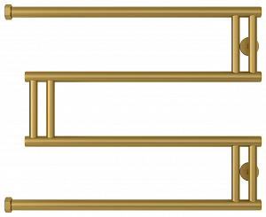 Полотенцесушитель водяной Сунержа High-Tech model &quot;M+&quot; 500х650 032-4050-5065 матовое золото