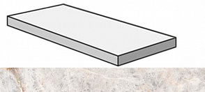 Угловая ступень SENSI GEMS ANG.TOP DX CRYSTAL правая (PF60005698) 32x120x4.5x2 от ABK Ceramiche