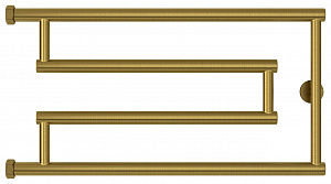 Полотенцесушитель водяной Сунержа High-Tech model &quot;G+&quot; 320х650 051-4051-3265 состаренная латунь