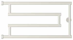 Полотенцесушитель водяной Сунержа High-Tech model &quot;G+&quot; 320х650 30-4051-3265 матовый белый