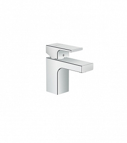 Смеситель для раковины hansgrohe Vernis Shape 71560000, 70 со сливным гарнитуром, хром