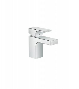 Смеситель для раковины hansgrohe Vernis Shape 71560000, 70 со сливным гарнитуром, хром