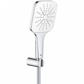 Душевой комплект Grohe Rainshower SmartActive 130 Cube 26588LS0 белая луна