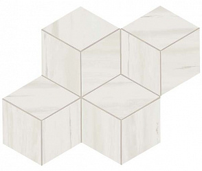 Мозаика керамогранит Marvel Stone Bianco Dolomite Mosaico Esag. Lapp. (AS2G ) 30x35 от Atlas Concorde