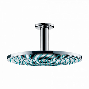 Верхний душ hansgrohe 240 1jet EcoSmart 27463000 9 л/мин с потолочным подсоединением хром