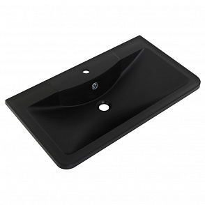 Раковина BelBagno BB1000/455-LV-ART-ALR-NERO чёрная