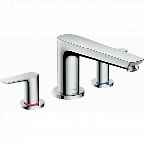 Смеситель на край ванны hansgrohe Talis E 71747000 на 3 отверстия, хром