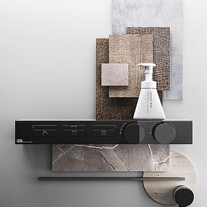 Смеситель для душа Gessi Hi-Fi 63014#706 черный