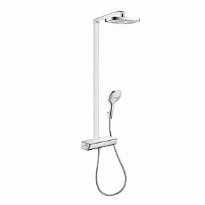 Душевая стойка hansgrohe Raindance Select E 300 2jet Showerpipe 27128400