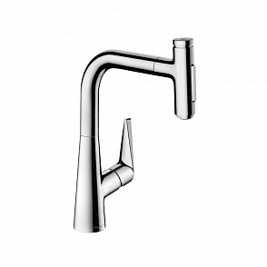 Смеситель для кухни hansgrohe Talis Select M51 73868000 с вытяжным душем