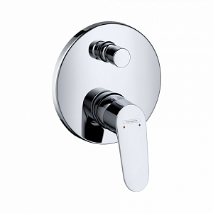 Смеситель для ванны hansgrohe Focus СМ, 31946000 со встроенной защитной комбинацией хром