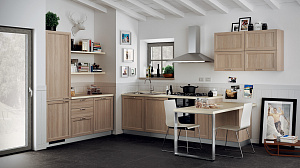 Кухня Scavolini Highland угловая 330 на 180 см