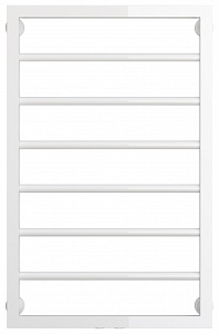 Полотенцесушитель водяной Сунержа Канцлер 800х500 12-0254-8050 белый (ral-9003)