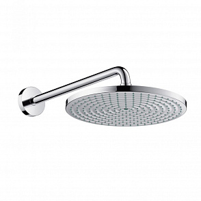 Верхний душ hansgrohe Raindance S 300 Air 1jet EcoSmart 26601000 9 л / мин, держатель 390 мм хром