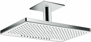 Верхний душ hansgrohe Rainmaker Select 24004400 с потолочным подсоединением, белый/хром