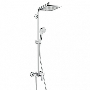 Душевая стойка hansgrohe Crometta E 240 1jet Showerpipe 27284000