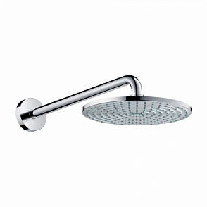 Верхний душ hansgrohe 240 1jet EcoSmart 27461000 9 л/мин с держателем хром