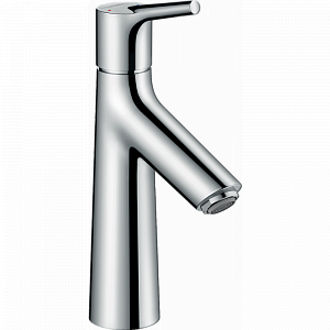 Смеситель для раковины hansgrohe Talis S 100 LowFlow 72024000 3,5 л /мин, со сливным гарнитуром, хром