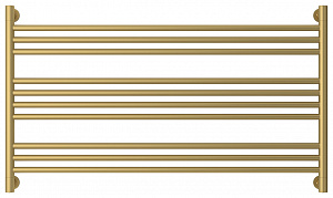 Полотенцесушитель водяной Сунержа Богема L 600х1100 032-0202-6011 матовое золото