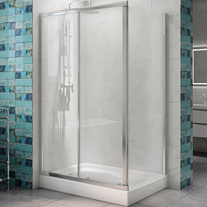 Душевой уголок BelBagno Due 120x80 DUE-AH-1-120/80-C-CR