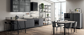 Кухня Scavolini Evolution угловая 390 на 210 см