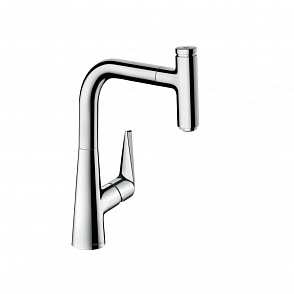 Смеситель для кухни hansgrohe Talis Select M51 72822000 с вытяжным изливом