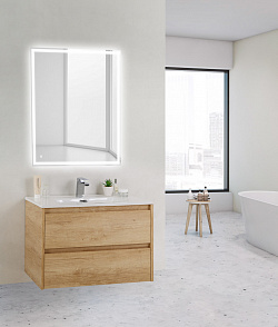 Тумба под раковину BelBagno KRAFT 39-800/390-2C-SO-RNN Rovere Nebrasca Nature