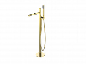 Напольный смеситель для ванны BelBagno Uno UNO-FMT-ORO