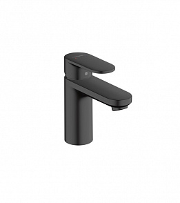 Смеситель для раковины hansgrohe Vernis Blend 71580670, 100 без сливного набора, матовый черный