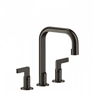 Смеситель для раковины Gessi Inciso 58013#299 черный матовый