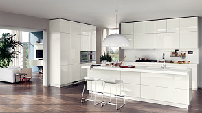 Кухня Scavolini прямая с островом