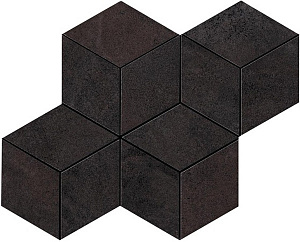 Мозаика Blaze Iron Mosaico Esagono Lapp (A0UN) 30x35 от Atlas Concorde