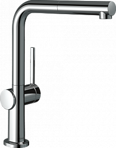 Смеситель для кухни hansgrohe Talis M54 72809000, с вытяжным изливом