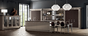 Кухня Scavolini Exclusiva прямая 300 см