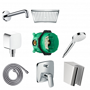 Душевой набор hansgrohe ShowerSet Crometta E/Logis 27957000 хром