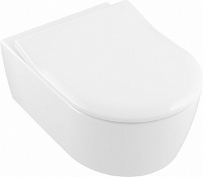 Унитаз подвесной Villeroy&Boch Avento 5656RS01 с сиденьем микролифт