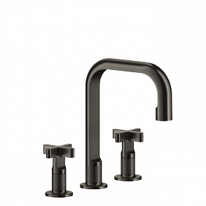 Смеситель для раковины Gessi Inciso 58114#299 черный матовый