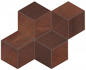 Мозайка ATLAS CONCORDE BLAZE CORTEN MOSAICO ESAGONO MATT A0UP 30 x 35