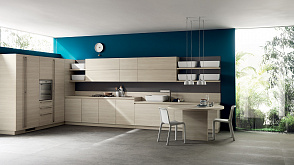 Кухня Scavolini Qi угловая 420 на 270 см