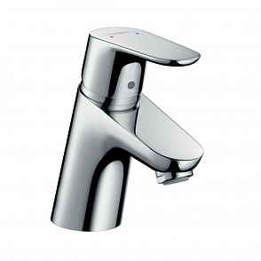 Смеситель для раковины hansgrohe Focus 70 CoolStart 31738000 Eco картридж, со сливным гарнитуром