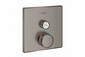 Смеситель для душа Grohe Grohtherm SmartControl 29123AL0 темный графит матовый