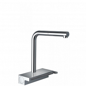 Смеситель для кухни hansgrohe Aquno Select M81 250 73836000 с вытяжным душем, 2jet