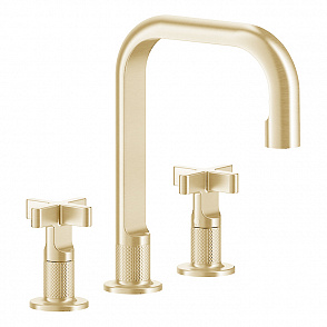 Смеситель для раковины Gessi Inciso 58113#246 золото