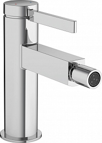 Смеситель для биде hansgrohe Finoris 76200000 хром со сливным клапаном Push-Open