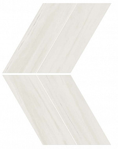 Мозаика керамогранит Marvel Stone Bianco Dolomite Chevron Lappato (AS1Q) 22.5x22.9 от Atlas Concorde