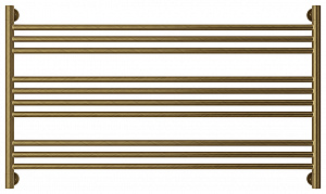 Полотенцесушитель водяной Сунержа Богема L 600х1100 05-0202-6011 состаренная бронза