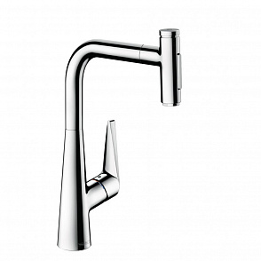 Смеситель для кухни hansgrohe Talis Select M51 72823000 с вытяжным душем