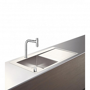 Кухонная комбинация hansgrohe 450 с крылом C71-F450-12 43230000