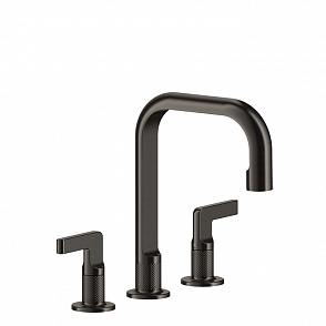 Смеситель для раковины Gessi Inciso 58014#299 черный матовый